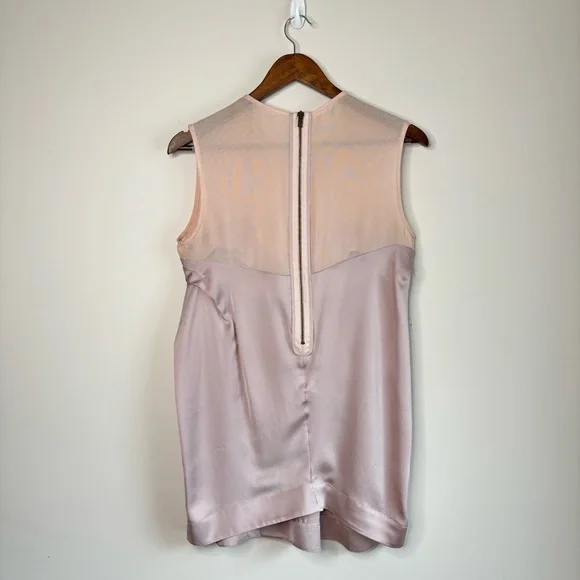 Stella McCartney Silk Blouse Sheer Ribbon Detail - Picture 4 of 9